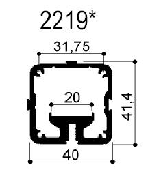 cod. art. FM2219 : Dissipatori di calore in alluminio in barre 