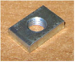 F-0030 Piastrina acciaio zincato