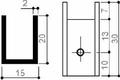 Dissipatori di calore in alluminio per componenti TO-220