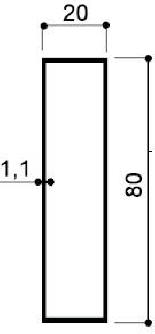 cod. art. 1204 : profilo in alluminio speciale