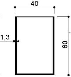 cod. art. 1209 : profilo in alluminio speciale