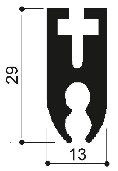 cod. art. FM1425 : porta racle in alluminio per serigrafia o settore tessile