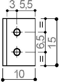 Dissipatori di calore in alluminio per componenti TO-220