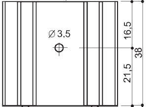 Dissipatori di calore in alluminio per componenti TO-220