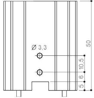 Dissipatori di calore in alluminio per componenti TO-220