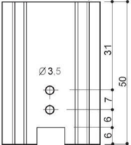 Dissipatori di calore in alluminio per componenti TO-220