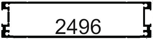 contenitore in alluminio 2496