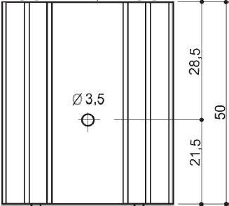 Dissipatori di calore in alluminio per componenti TO-220