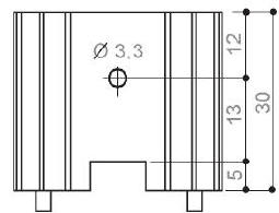 Dissipatori di calore in alluminio per componenti TO-220