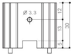 Dissipatori di calore in alluminio per componenti TO-220