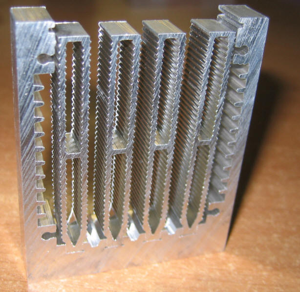 dissipatore di calore in alluminio ad alto rendimento