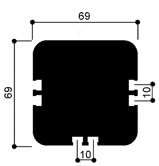 profilo testata per cilindri ISO 21287