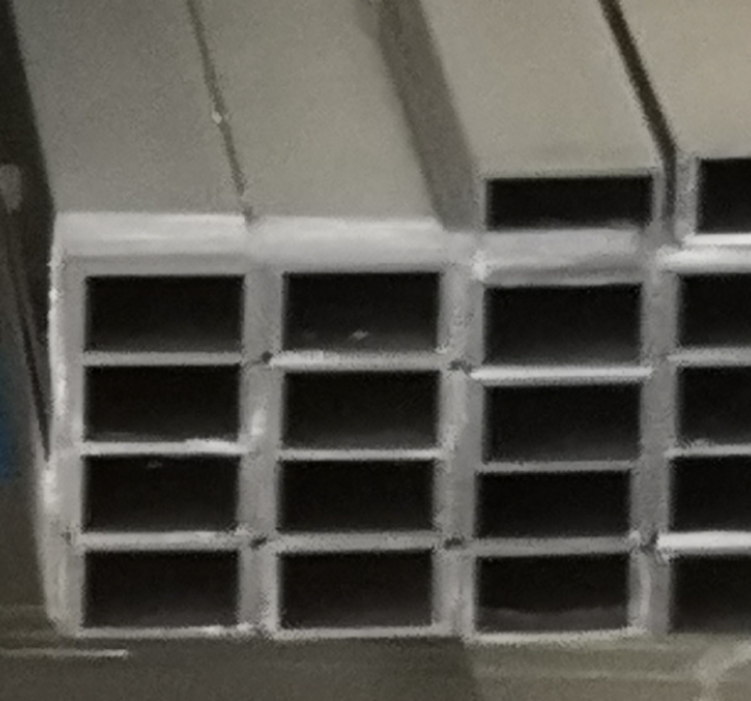 profili in alluminio tubo rettangolare scatolato